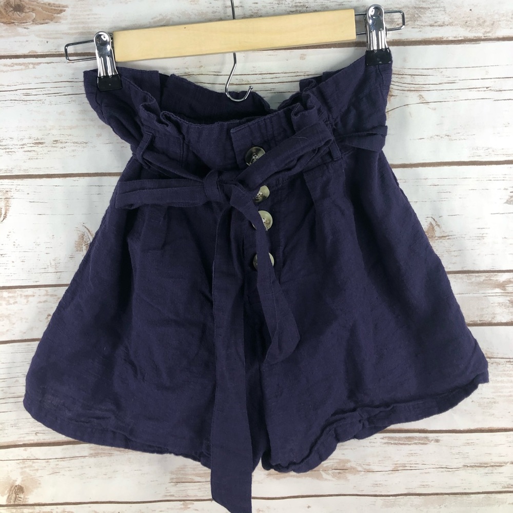 Purple Derek Heart Shorts